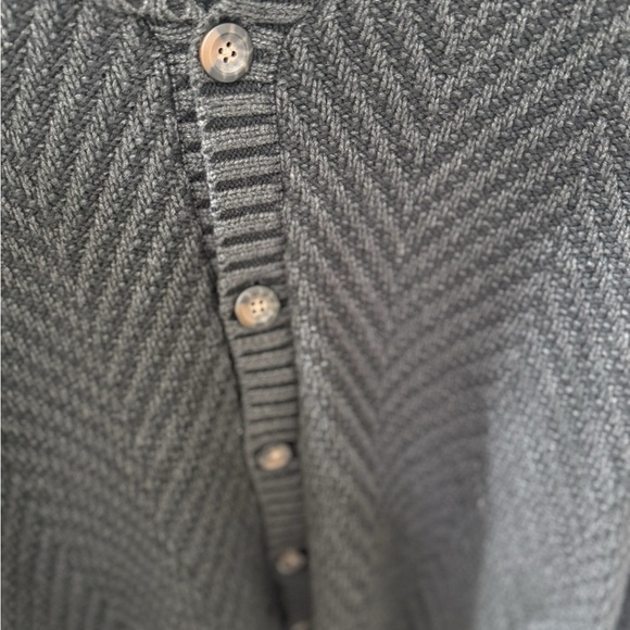 Goodfellow and Co. Men’s Size L  sweater 5 Button Cotton Blend Ribbed Collared - Picture 2 of 8